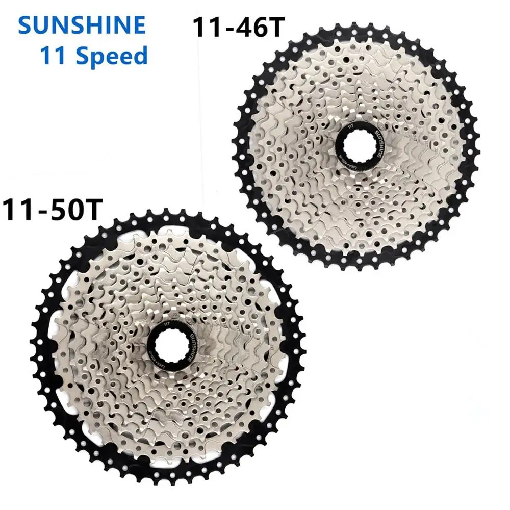 MTB bicycle components parts Mountain large proportion of sun Mountain bike steering wheel sprockets 11 Speed 46 T 50 T
MTB bicycle components parts Mountain large proportion of sun Mountain bike steering wheel sprockets 11 Speed 46 T 50 T