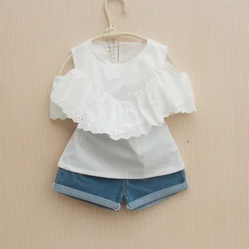 Kids Girls Summer Clothes 2018 Children's White Blouse Cotton Ruffles Off Shoulder Shirts Teenage School Girl Tops And Blouses
Kids Girls Summer Clothes 2018 Children's White Blouse Cotton Ruffles Off Shoulder Shirts Teenage School Girl Tops And Blouses