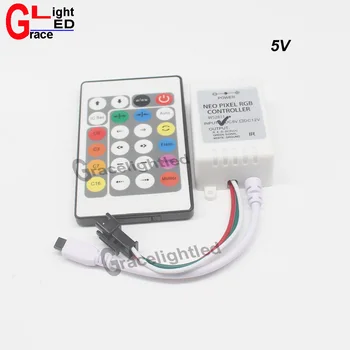 1pcs 5V 12V 24 Key IR Remote Controller For WS2811 SK6812 WS2812B LED Strip Light
1pcs 5V 12V 24 Key IR Remote Controller For WS2811 SK6812 WS2812B LED Strip Light