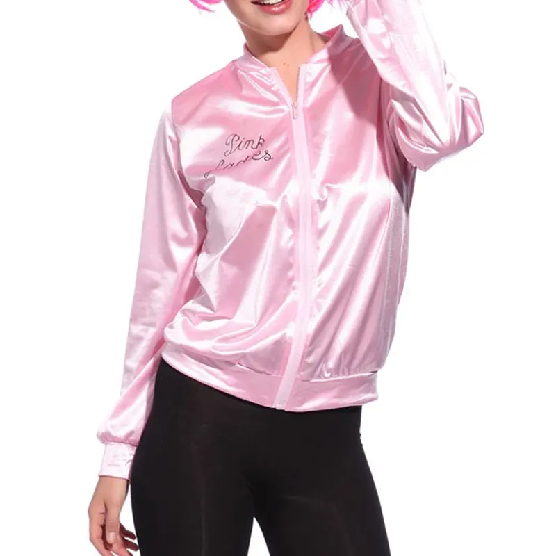 Women Basic Coats Solid Tracksuit Women Jacket Lady Retro Jacket Women Fancy Pink Dress Grease Costume
Women Basic Coats Solid Tracksuit Women Jacket Lady Retro Jacket Women Fancy Pink Dress Grease Costume