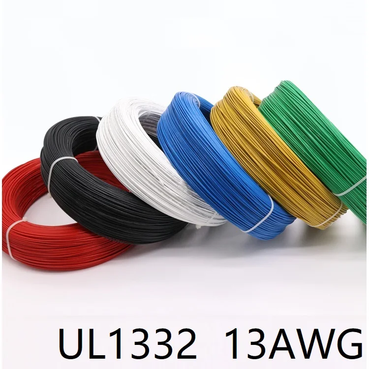 UL1332 13AWG Teflon Plastic Insulated Wire 2.51mm Square OFC Tinned Copper Electric Cable High Temperature Conductivity DIY Line
UL1332 13AWG Teflon Plastic Insulated Wire 2.51mm Square OFC Tinned Copper Electric Cable High Temperature Conductivity DIY Line