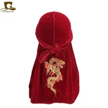 New China fashion Unisex dragon pattern velvet Men and Women Breathable Bandana Hat Long tail Headwrap Fashion Hair Accessories
New China fashion Unisex dragon pattern velvet Men and Women Breathable Bandana Hat Long tail Headwrap Fashion Hair Accessories