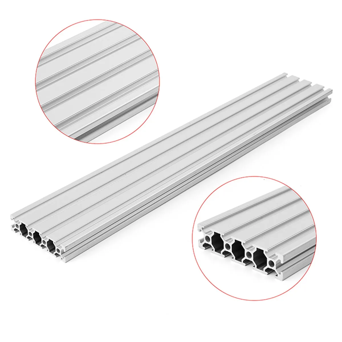 SULEVE New 1PC HL2080 350mm/500mm Length 2080 T-Slot Aluminum Profiles Extrusion Frame For CNC 3D Printer Parts DIY High Quality
SULEVE New 1PC HL2080 350mm/500mm Length 2080 T-Slot Aluminum Profiles Extrusion Frame For CNC 3D Printer Parts DIY High Quality