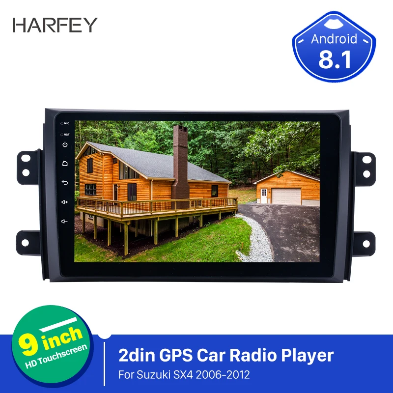 Harfey Android 8.1 Car Radio HD Touchscreen for Suzuki SX4 2006-2012 with Radio OBD2 3G WIFI Bluetooth car multimedia player
Harfey Android 8.1 Car Radio HD Touchscreen for Suzuki SX4 2006-2012 with Radio OBD2 3G WIFI Bluetooth car multimedia player