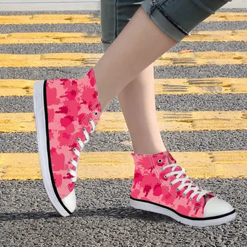 THIKIN High Top Women Custom Sneakers Canvas Camouflage Print Ladies Vulcanize Flats Shoes Spring Casual Shoes Sneakers Girl
THIKIN High Top Women Custom Sneakers Canvas Camouflage Print Ladies Vulcanize Flats Shoes Spring Casual Shoes Sneakers Girl