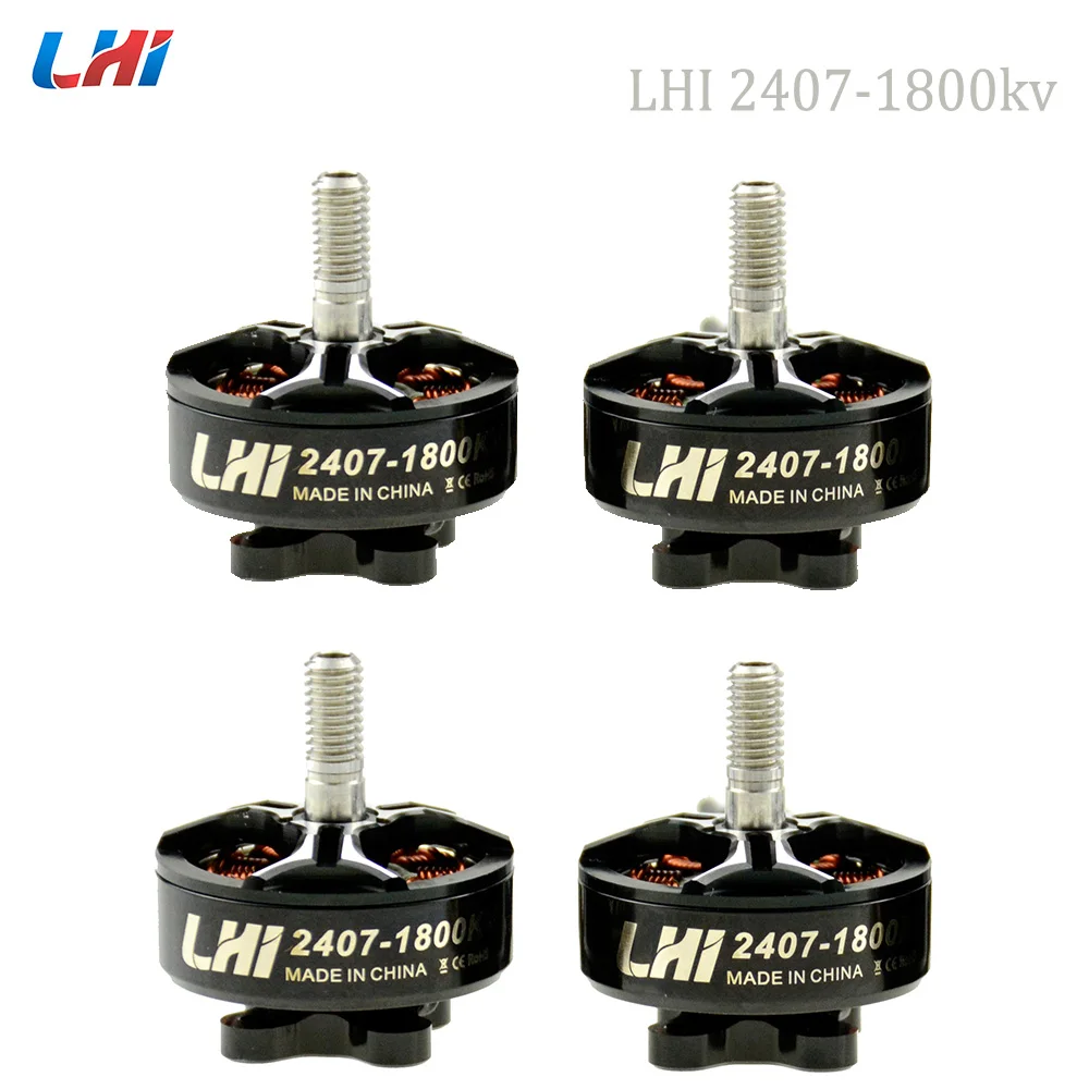 LHI 2407 1800KV/2450KV/2750KV 3-6S Brushless Motor for FPV Racing Quad FPV Multicopter For QAV250 X220S 280 frame kit Spare Part
LHI 2407 1800KV/2450KV/2750KV 3-6S Brushless Motor for FPV Racing Quad FPV Multicopter For QAV250 X220S 280 frame kit Spare Part