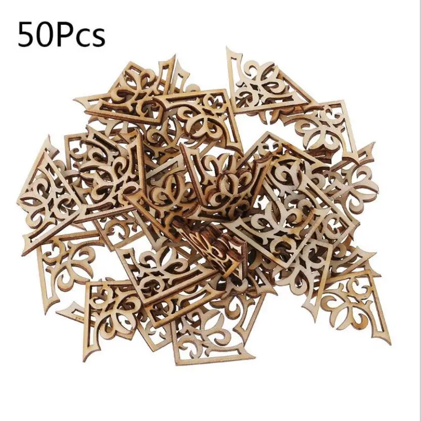 2.8cm 50pcs creative spot laser cutting wood carving decorative wood carving molding process DIY manual accessories
2.8cm 50pcs creative spot laser cutting wood carving decorative wood carving molding process DIY manual accessories