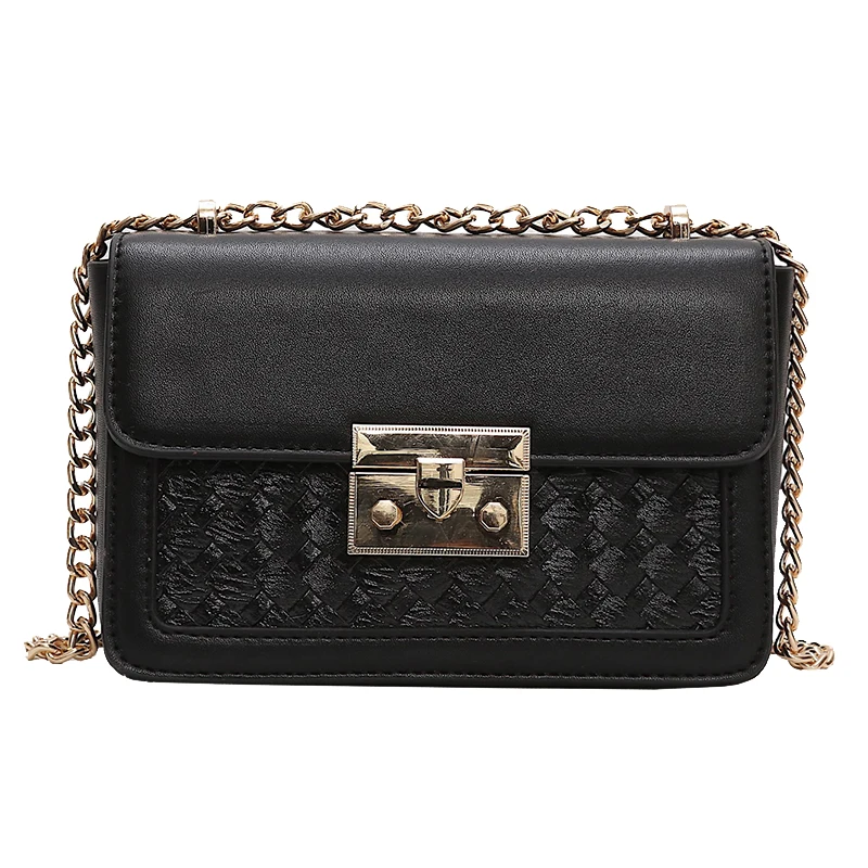 Women's fashion crossbody bags, New design Fashion chain one shoulder slung small square bag wild small black bag for women's
Women's fashion crossbody bags, New design Fashion chain one shoulder slung small square bag wild small black bag for women's