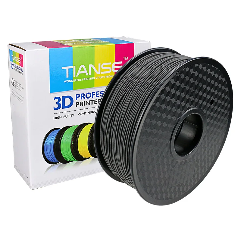 3D Filament Alloy Carbon Fiber 1.75mm 400M Chopped Carbon printing consumables material for 3D printer 3D pen ABS PLA PVA HIPS
3D Filament Alloy Carbon Fiber 1.75mm 400M Chopped Carbon printing consumables material for 3D printer 3D pen ABS PLA PVA HIPS