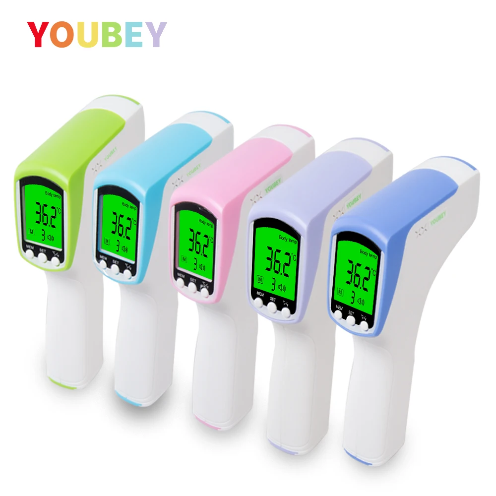 2019 YOUBEY Multi-function Baby Child Digital Thermometer Infrared Forehead Fever Body Thermometer Gun Non-contact Temperature
2019 YOUBEY Multi-function Baby Child Digital Thermometer Infrared Forehead Fever Body Thermometer Gun Non-contact Temperature