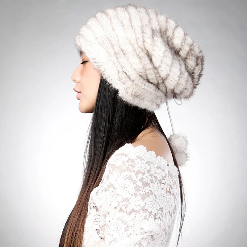 New Knitted Real mink fur hat fur cap mink fur pompom decoration popular beanie design headgear headdress head warmer 14620
New Knitted Real mink fur hat fur cap mink fur pompom decoration popular beanie design headgear headdress head warmer 14620
