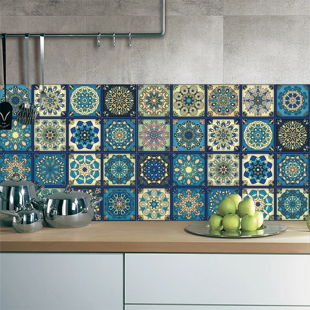 5pcs Ceramic Tile Morocco Self adhesive Wallpaper PVC Waterproof Kitchen Drawer Cupboard Floor Bathroom Wall Sticker Home Decor
5pcs Ceramic Tile Morocco Self adhesive Wallpaper PVC Waterproof Kitchen Drawer Cupboard Floor Bathroom Wall Sticker Home Decor