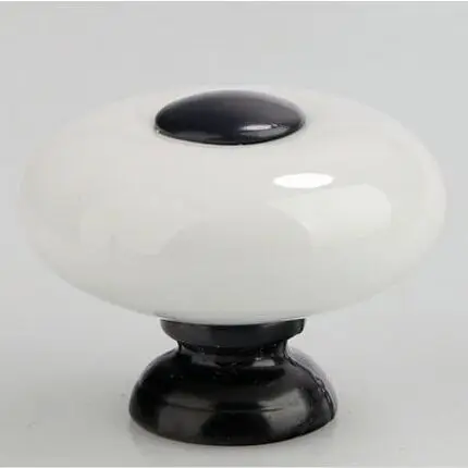 Modern Simple Dresser Knob White Ceramic Kitchen Cabinet Knobs Drawer Knobs 32mm 27mm black furniture Knobs Pulls Handles
Modern Simple Dresser Knob White Ceramic Kitchen Cabinet Knobs Drawer Knobs 32mm 27mm black furniture Knobs Pulls Handles