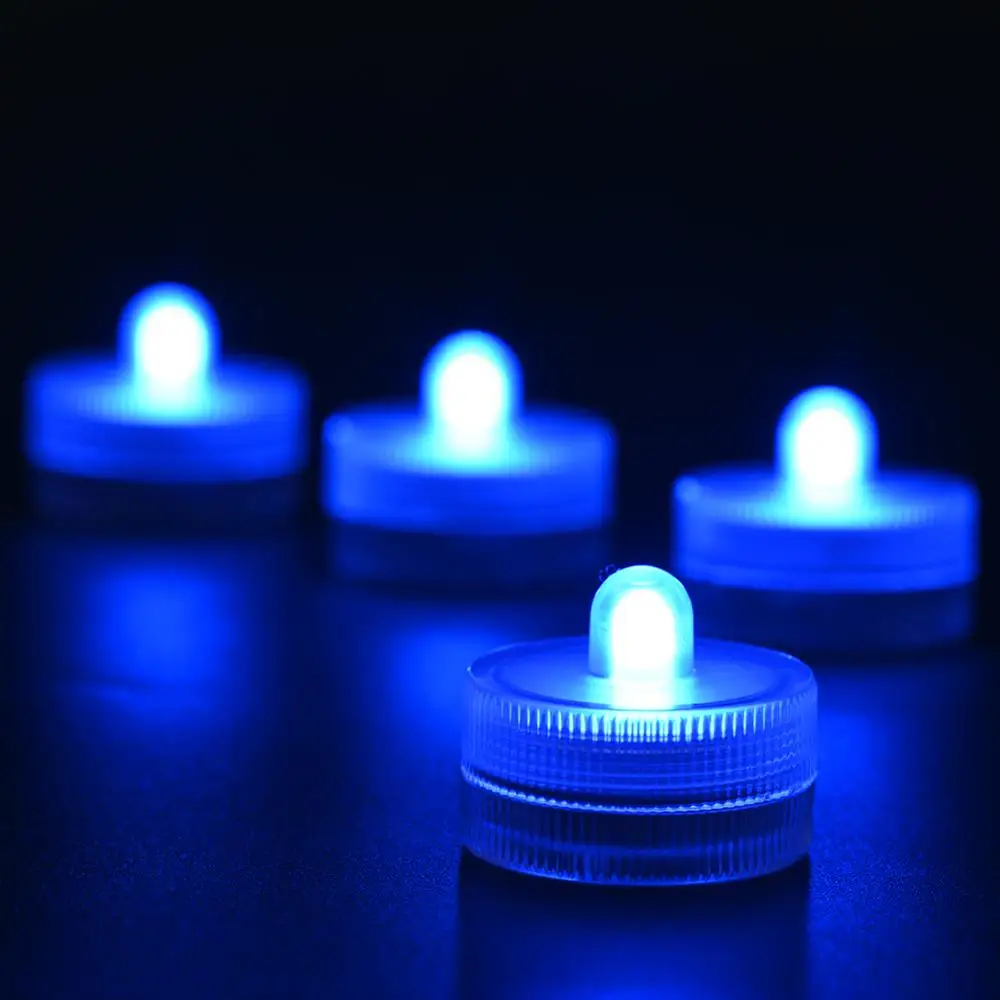 Kitosun 24pcs Waterproof Underwater Battery Powered Submersible LED Tea Lights Candle for Wedding Party Halloween
Kitosun 24pcs Waterproof Underwater Battery Powered Submersible LED Tea Lights Candle for Wedding Party Halloween