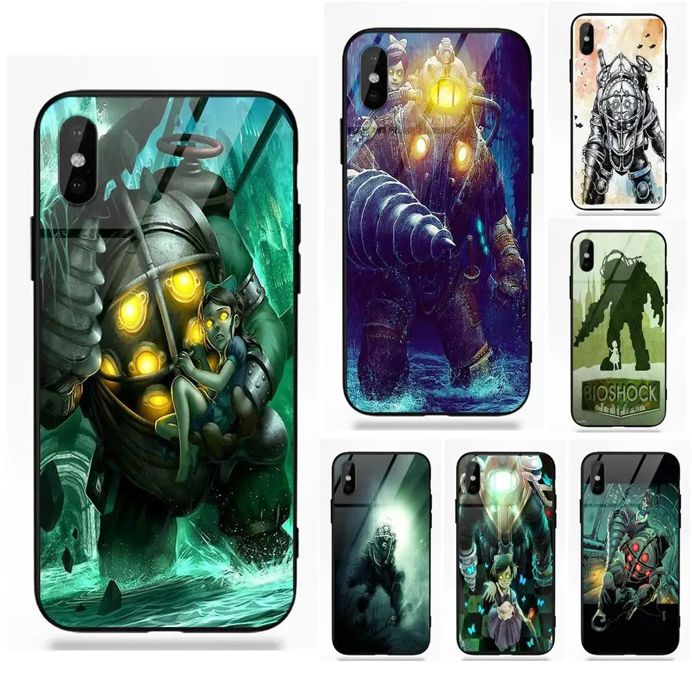 Vvcqod Silicone TPU Frame Tempered Glass Cases Skin For Apple iPhone 5 5C 5S SE 6 6S 7 8 Plus X XS Max XR Bioshock Big Daddy
Vvcqod Silicone TPU Frame Tempered Glass Cases Skin For Apple iPhone 5 5C 5S SE 6 6S 7 8 Plus X XS Max XR Bioshock Big Daddy