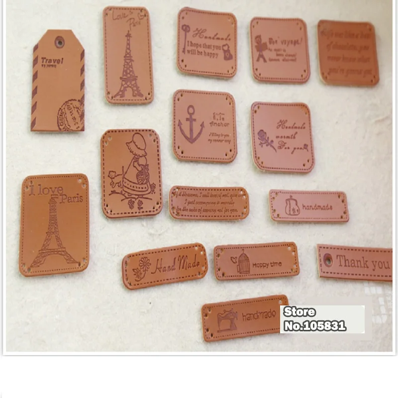 25Pcs Custom Brand Embossed Leather Label Handmade Custom Label Tags For Sewing Jeans / Clothing / Handbag / Cases
25Pcs Custom Brand Embossed Leather Label Handmade Custom Label Tags For Sewing Jeans / Clothing / Handbag / Cases