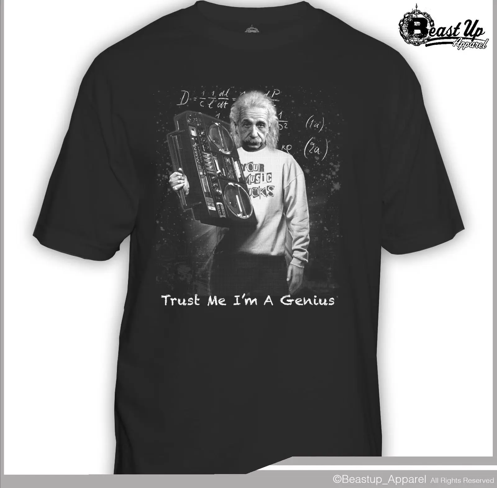 Funny Clothing Casual Short Sleeve Tshirts TRUST ME I'M A GENIUS T SHIRT GHETTO BLASTER ALBERT EINSTEIN CLASSIC HIP HOP T-shirt
Funny Clothing Casual Short Sleeve Tshirts TRUST ME I'M A GENIUS T SHIRT GHETTO BLASTER ALBERT EINSTEIN CLASSIC HIP HOP T-shirt
