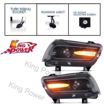 KP- FREE SHIPPING - LED Sequential Turn Signal Headlights 2015 Model For Dodge Charger 2011-2014
KP- FREE SHIPPING - LED Sequential Turn Signal Headlights 2015 Model For Dodge Charger 2011-2014
