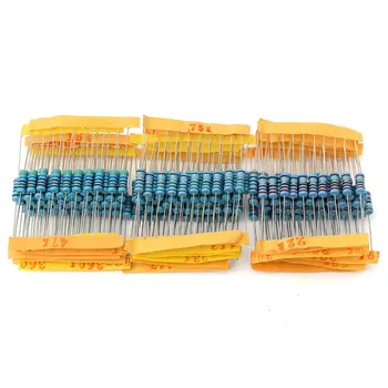 1000Pcs/lot 100Values * 10Pcs 5% 1W resistor pack set Metal Film Resistor diy Assorted Kit 1 ohm~ 1M ohm Range samples 1R-1M Ohm
1000Pcs/lot 100Values * 10Pcs 5% 1W resistor pack set Metal Film Resistor diy Assorted Kit 1 ohm~ 1M ohm Range samples 1R-1M Ohm