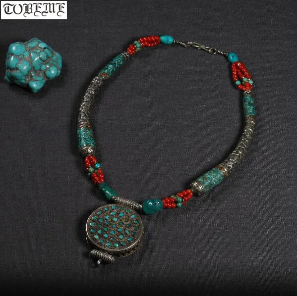 Nepal Handcrafted Old 925 Silver Necklace Tibetan Gau Box Pendant Necklace Bohemia Women Necklace Buddhist Prayer Box Pendant
Nepal Handcrafted Old 925 Silver Necklace Tibetan Gau Box Pendant Necklace Bohemia Women Necklace Buddhist Prayer Box Pendant