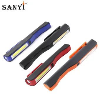 Mini Pen COB LED Flashlight Multifunction Torch Light Magnetic Working Inspection Lamp Pocket Light 2-Mode USB Charging/AAA Type
Mini Pen COB LED Flashlight Multifunction Torch Light Magnetic Working Inspection Lamp Pocket Light 2-Mode USB Charging/AAA Type