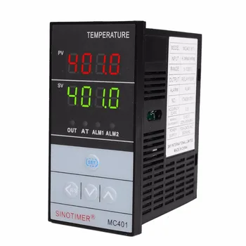 SINOTIMER Short Shell Input PID Temperature Controller Thermostat Temperature Regulator SSR Relay Output Heat Cool Alarm
SINOTIMER Short Shell Input PID Temperature Controller Thermostat Temperature Regulator SSR Relay Output Heat Cool Alarm