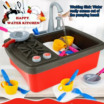 Children's play house simulation kitchenware water cut dishwasher kitchen cooking toy baby boy girl kids play house toy
Children's play house simulation kitchenware water cut dishwasher kitchen cooking toy baby boy girl kids play house toy