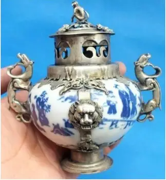 Super Big Size Metal Censer !!! Rare Chinese Old Copper Carved Dragon Phoenix Incense burner /Art Antique Home Decoration Tower
Super Big Size Metal Censer !!! Rare Chinese Old Copper Carved Dragon Phoenix Incense burner /Art Antique Home Decoration Tower