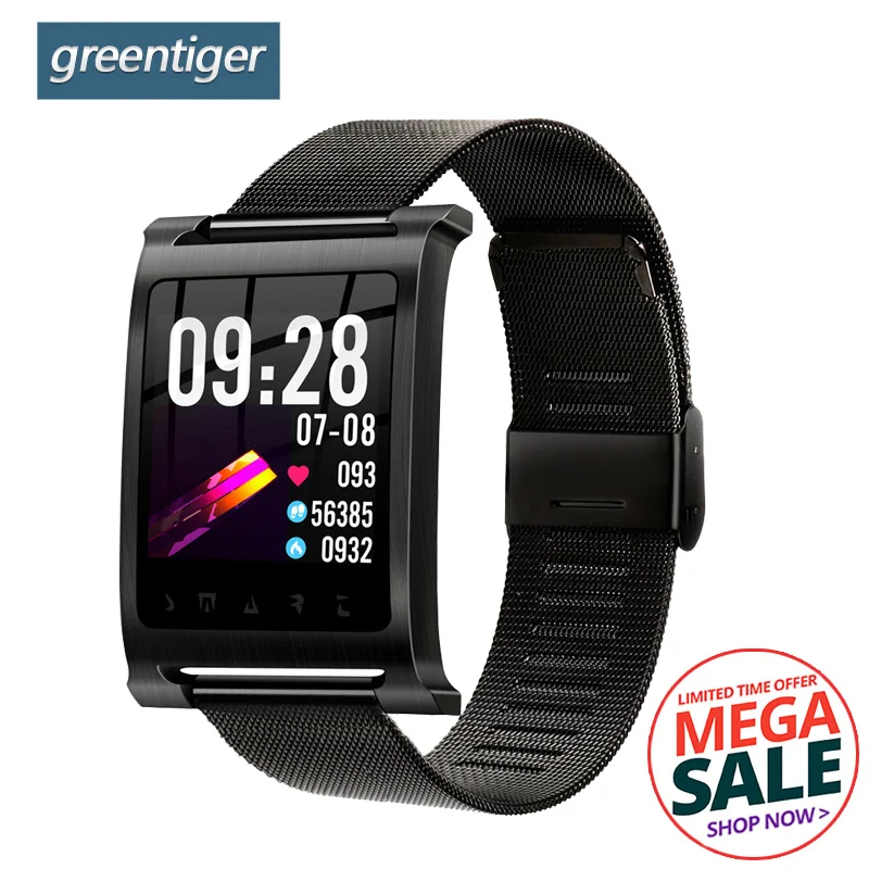 Greentiger K6 Smart Watch IP68 Waterproof Color Screen Heart Rate Smart Wristband Sleep Monitor Fitness Tracker Smart Bracelet
Greentiger K6 Smart Watch IP68 Waterproof Color Screen Heart Rate Smart Wristband Sleep Monitor Fitness Tracker Smart Bracelet