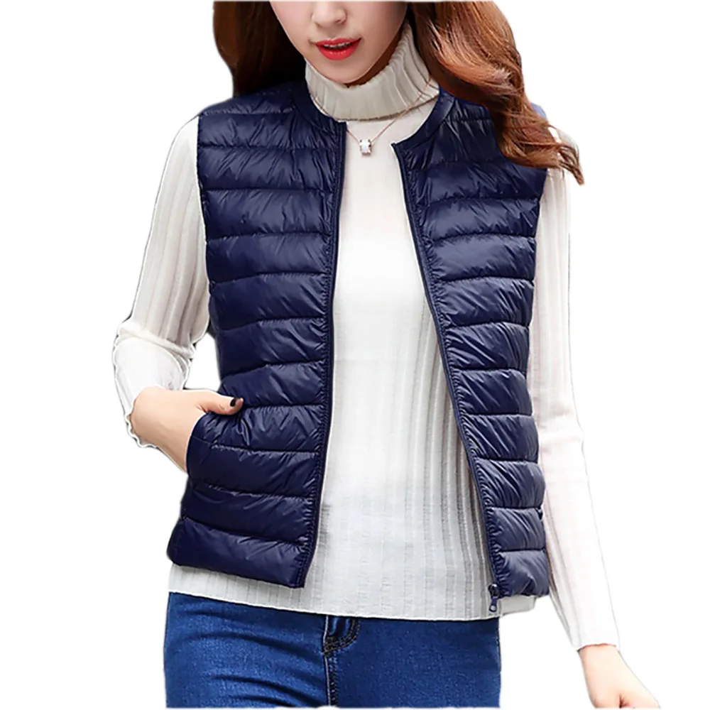 2019 Brand Women Sleeveless Coat Winter Ultra Light White Duck Down Vest Female Short Slim Vest Women's Windproof Warm Waistcoat
2019 Brand Women Sleeveless Coat Winter Ultra Light White Duck Down Vest Female Short Slim Vest Women's Windproof Warm Waistcoat