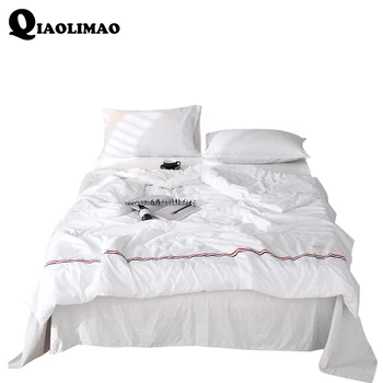 White Solid color Quilt Set Bedspread Bed Cover Quilted Bedding Sets Duvet Cover Pillowcase Flat Sheet Quilts Warm Coverlet Sets
White Solid color Quilt Set Bedspread Bed Cover Quilted Bedding Sets Duvet Cover Pillowcase Flat Sheet Quilts Warm Coverlet Sets