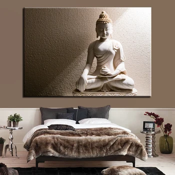 Modern 1 Pieces Modern Home Decor Pictures For Living Room White Marble Buddha Wall Art Print Posters HD Canvas Oil Paintings
Modern 1 Pieces Modern Home Decor Pictures For Living Room White Marble Buddha Wall Art Print Posters HD Canvas Oil Paintings