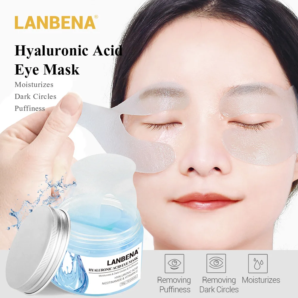 LANBENA Anti Aging Retinol Eye Mask Hyaluronic Acid Eye Patches Reduces Dark Circles Bags Eye Lines Wrinkles Nourish Firming
LANBENA Anti Aging Retinol Eye Mask Hyaluronic Acid Eye Patches Reduces Dark Circles Bags Eye Lines Wrinkles Nourish Firming