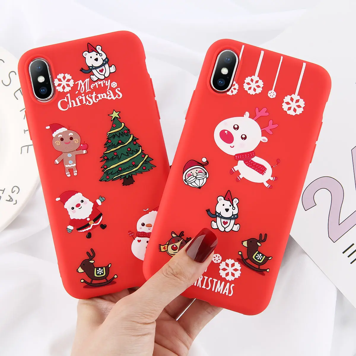 Phone Case for Christmas Special Style Santa Claus For iphone XS MAX XR 11 10 Cut Elk Cover for ihone 5 5s SE X 8 7 6 6S Plus
Phone Case for Christmas Special Style Santa Claus For iphone XS MAX XR 11 10 Cut Elk Cover for ihone 5 5s SE X 8 7 6 6S Plus