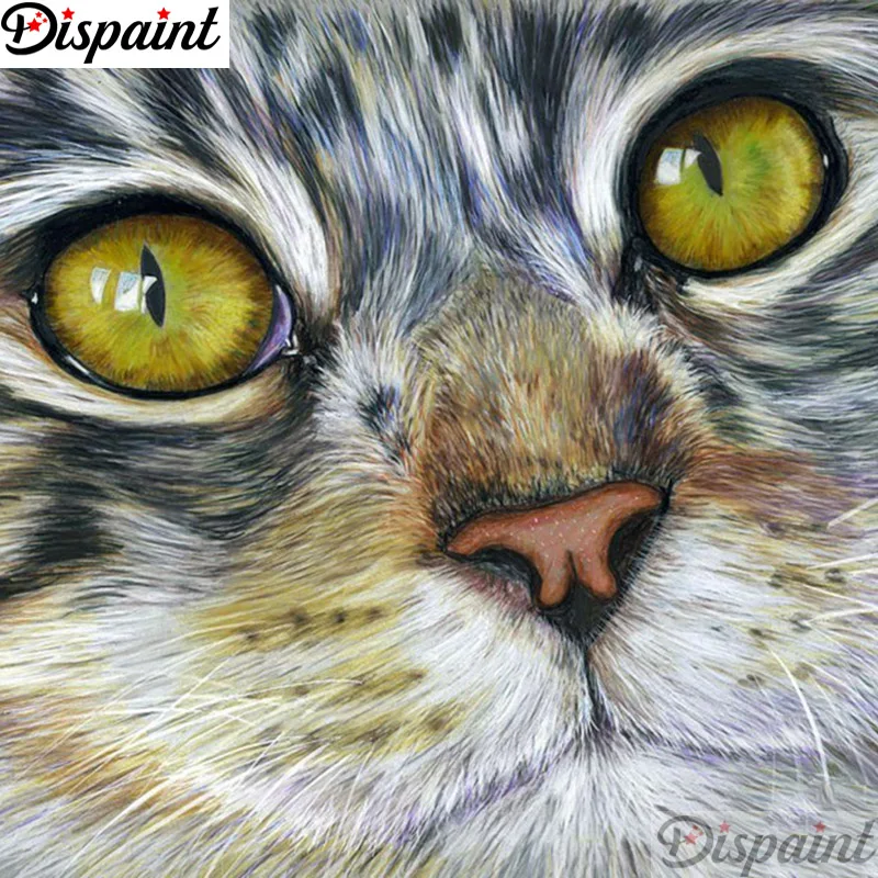 Dispaint Full Square/Round Drill 5D DIY Diamond Painting "Animal cat scenery" 3D Embroidery Cross Stitch 5D Home Decor A12296
Dispaint Full Square/Round Drill 5D DIY Diamond Painting "Animal cat scenery" 3D Embroidery Cross Stitch 5D Home Decor A12296