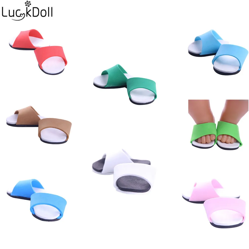 Luckdoll Promotional Doll Mini Slippers fit 18inch American Female Dolls and 43CM Baby Doll Accessories Toys Kids Christmas Gift
Luckdoll Promotional Doll Mini Slippers fit 18inch American Female Dolls and 43CM Baby Doll Accessories Toys Kids Christmas Gift