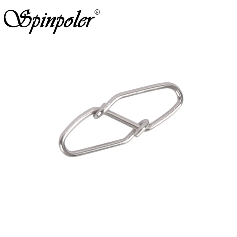 Spinpoler 5pcs/Bag Double Diamond Fish Pin Hook Fast Clip Lock Snap Solid Rings Safety Snaps Fishing Lure Hook Connector
Spinpoler 5pcs/Bag Double Diamond Fish Pin Hook Fast Clip Lock Snap Solid Rings Safety Snaps Fishing Lure Hook Connector