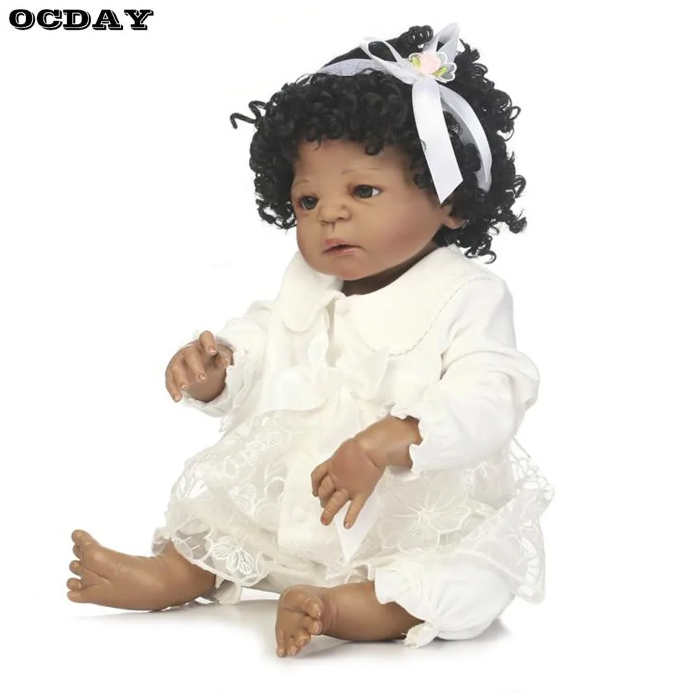 Hot! 50/55/56cm Cloth Body Soft Silicone Vinyl Baby Doll Babe Reborn Baby Doll Playmate Gift Non-toxic Safe Handmade Baby Doll
Hot! 50/55/56cm Cloth Body Soft Silicone Vinyl Baby Doll Babe Reborn Baby Doll Playmate Gift Non-toxic Safe Handmade Baby Doll