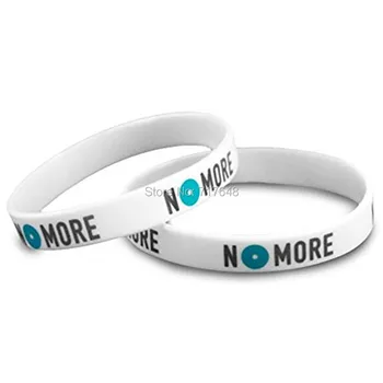 100pcs Domestic ViolenceSexual Assault NO MORE wristband silicone bracelets rubber cuff bangles free shipping by epacket A
100pcs Domestic ViolenceSexual Assault NO MORE wristband silicone bracelets rubber cuff bangles free shipping by epacket A