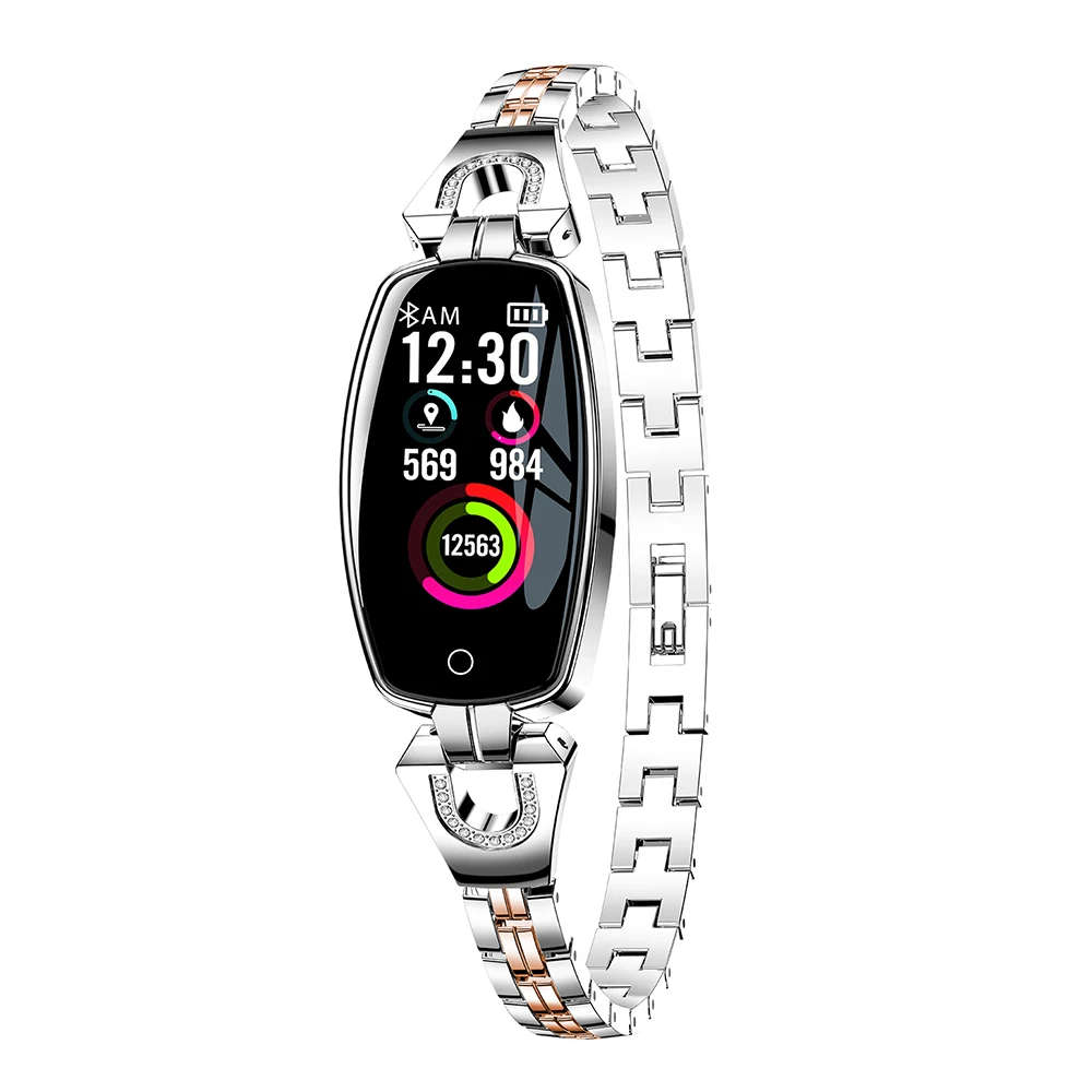 Luxury Smart Bracelet Watch Band 24-hour Heart Rate Monitor Blood Pressure Test Smart Wrist Belt
Luxury Smart Bracelet Watch Band 24-hour Heart Rate Monitor Blood Pressure Test Smart Wrist Belt