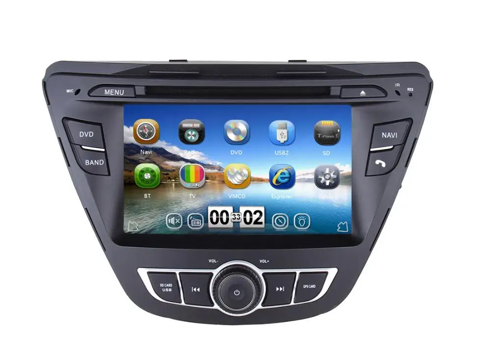 7" indash Car DVD player with GPS(optional),Audio Radio stereo,USB/SD,AUX,BT/TV,car multimedia headunit for Hyundai Elantra 2014
7" indash Car DVD player with GPS(optional),Audio Radio stereo,USB/SD,AUX,BT/TV,car multimedia headunit for Hyundai Elantra 2014