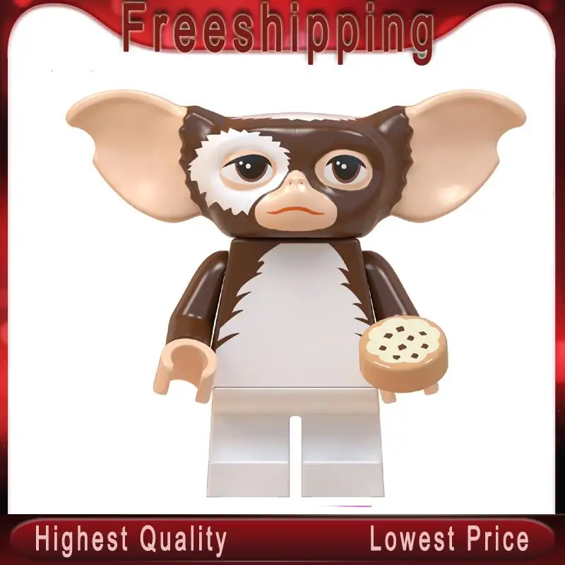 Gizmo Minifigured Gremlins Stitch ET Elliott Angie Stay Puft Finn Stripe Legoe Building Blocks Toys for Children Gift WM822
Gizmo Minifigured Gremlins Stitch ET Elliott Angie Stay Puft Finn Stripe Legoe Building Blocks Toys for Children Gift WM822