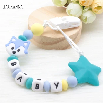 Personalise Name Baby Pacifier Chain Funny Dummy Chain Newborn Attache Sucette Eco-friendly DIY Baby Pacifier Clips Holder Chain
Personalise Name Baby Pacifier Chain Funny Dummy Chain Newborn Attache Sucette Eco-friendly DIY Baby Pacifier Clips Holder Chain