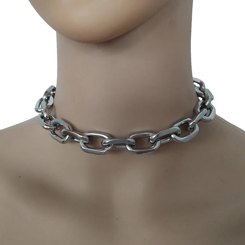 Gothic Chunky Chain Choker Necklace Punk Rock Statement Necklace Women Goth Jewelry Vintage Collier Femme Fashion Jewelry
Gothic Chunky Chain Choker Necklace Punk Rock Statement Necklace Women Goth Jewelry Vintage Collier Femme Fashion Jewelry