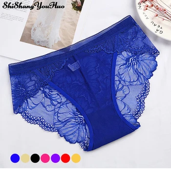 Women's Sexy Lace Panties Seamless Mesh Breathable Hollow Briefs Plus Size Girls Underwear Women Floral Pattern Calcinha Tanga
Women's Sexy Lace Panties Seamless Mesh Breathable Hollow Briefs Plus Size Girls Underwear Women Floral Pattern Calcinha Tanga