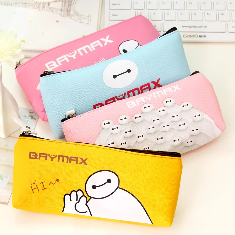 Candy Color Cute Lovely Cartoon Baymax PU Pencil Case Big Hero 6 Bot Fight Pen Bag School Stationery Coin Purse Storage Bag
Candy Color Cute Lovely Cartoon Baymax PU Pencil Case Big Hero 6 Bot Fight Pen Bag School Stationery Coin Purse Storage Bag