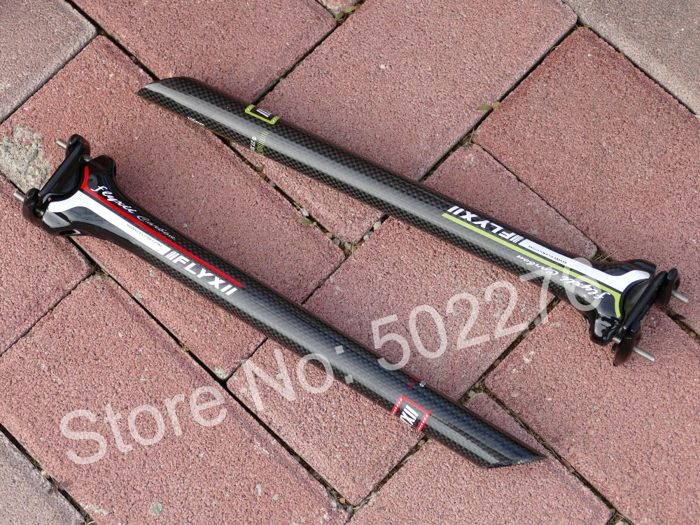 27.2mm 31.6mm Bicycle seatpost : Full Carbon MTB Road Bike Seat post Seatpost 350mm - Red , Green
27.2mm 31.6mm Bicycle seatpost : Full Carbon MTB Road Bike Seat post Seatpost 350mm - Red , Green
