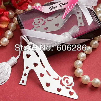 Wholesale 100pcs/lot Creative stainless steel High Heel Bookmark baby shower party favors wedding
Wholesale 100pcs/lot Creative stainless steel High Heel Bookmark baby shower party favors wedding
