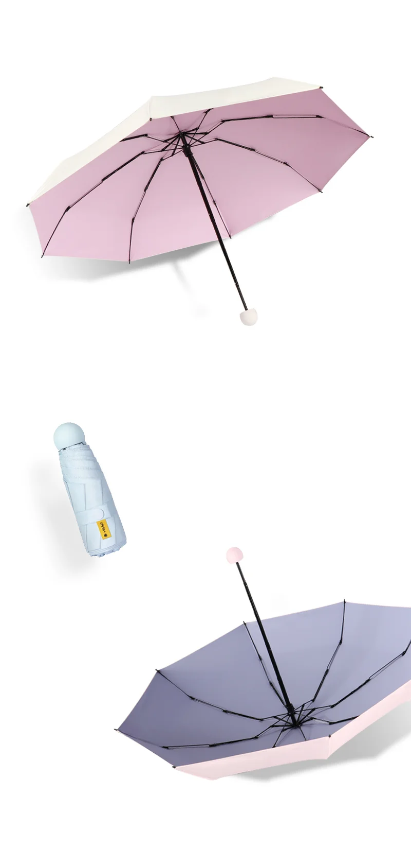 Fashion Folding Umbrella Girls Waterproof Portable Travel Fashion Mini Pocket Umbrella Rain Rain Women Five Folding 3DYSL02
Fashion Folding Umbrella Girls Waterproof Portable Travel Fashion Mini Pocket Umbrella Rain Rain Women Five Folding 3DYSL02