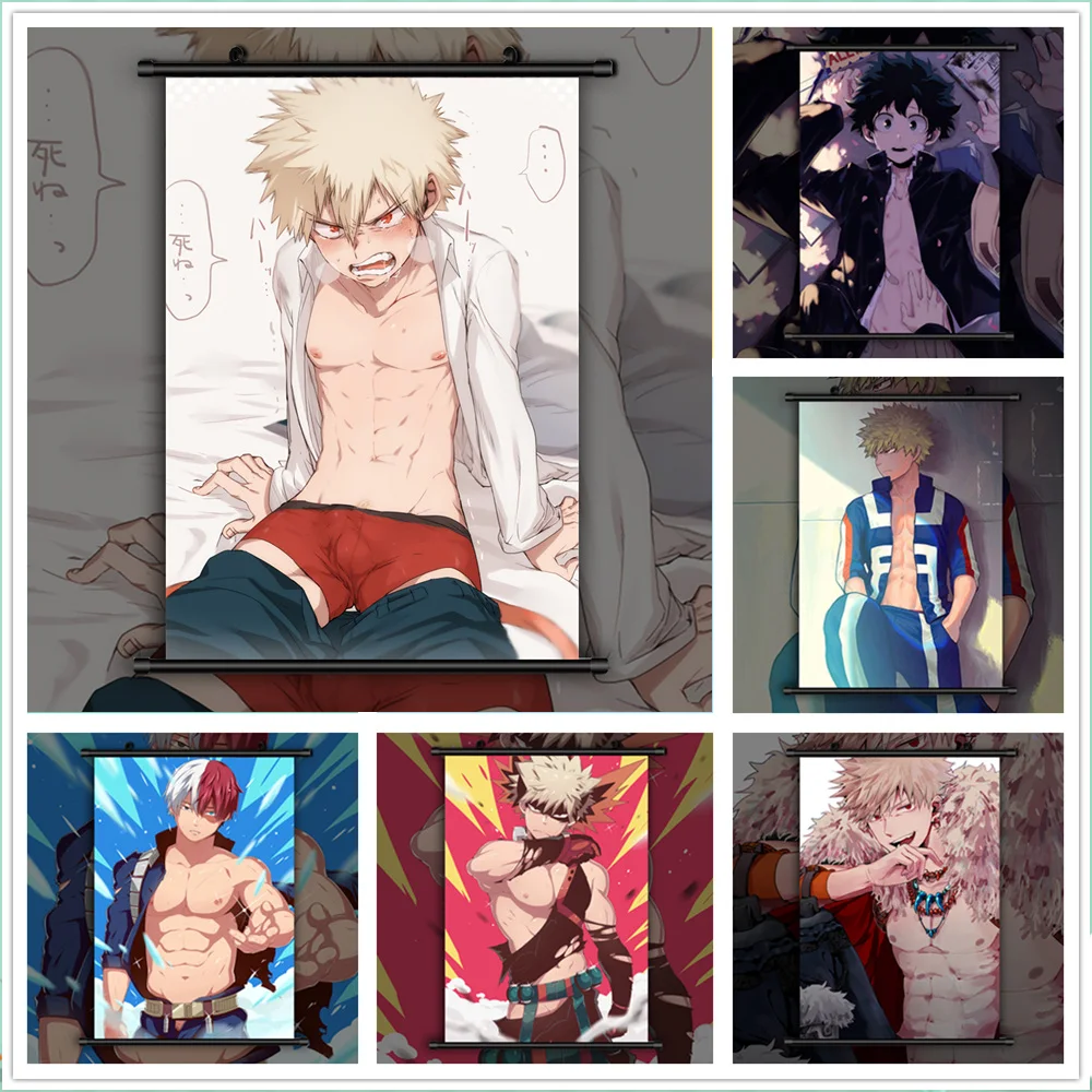 Boku no My Hero Academia Bakugou Katsuki Todoroki Shoto Midoriya Izuku Anime manga wall Poster Scroll D
Boku no My Hero Academia Bakugou Katsuki Todoroki Shoto Midoriya Izuku Anime manga wall Poster Scroll D